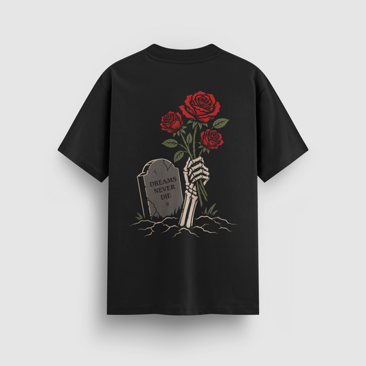 Dreams Never Die Standard Tee - Black
