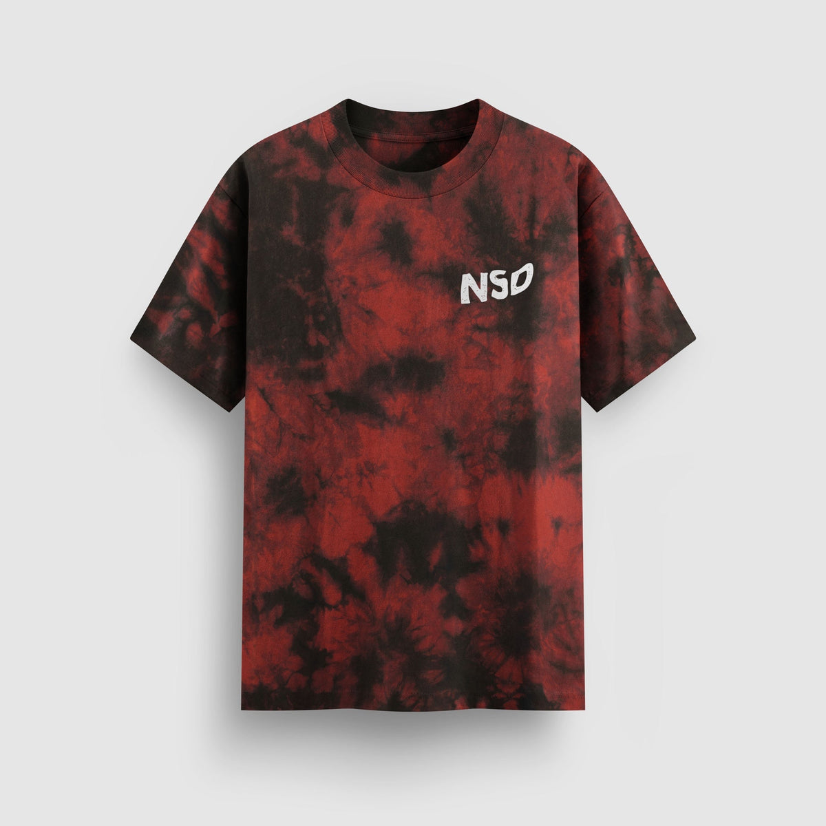Checker YDTBL Tie-Dye Tee (Red)