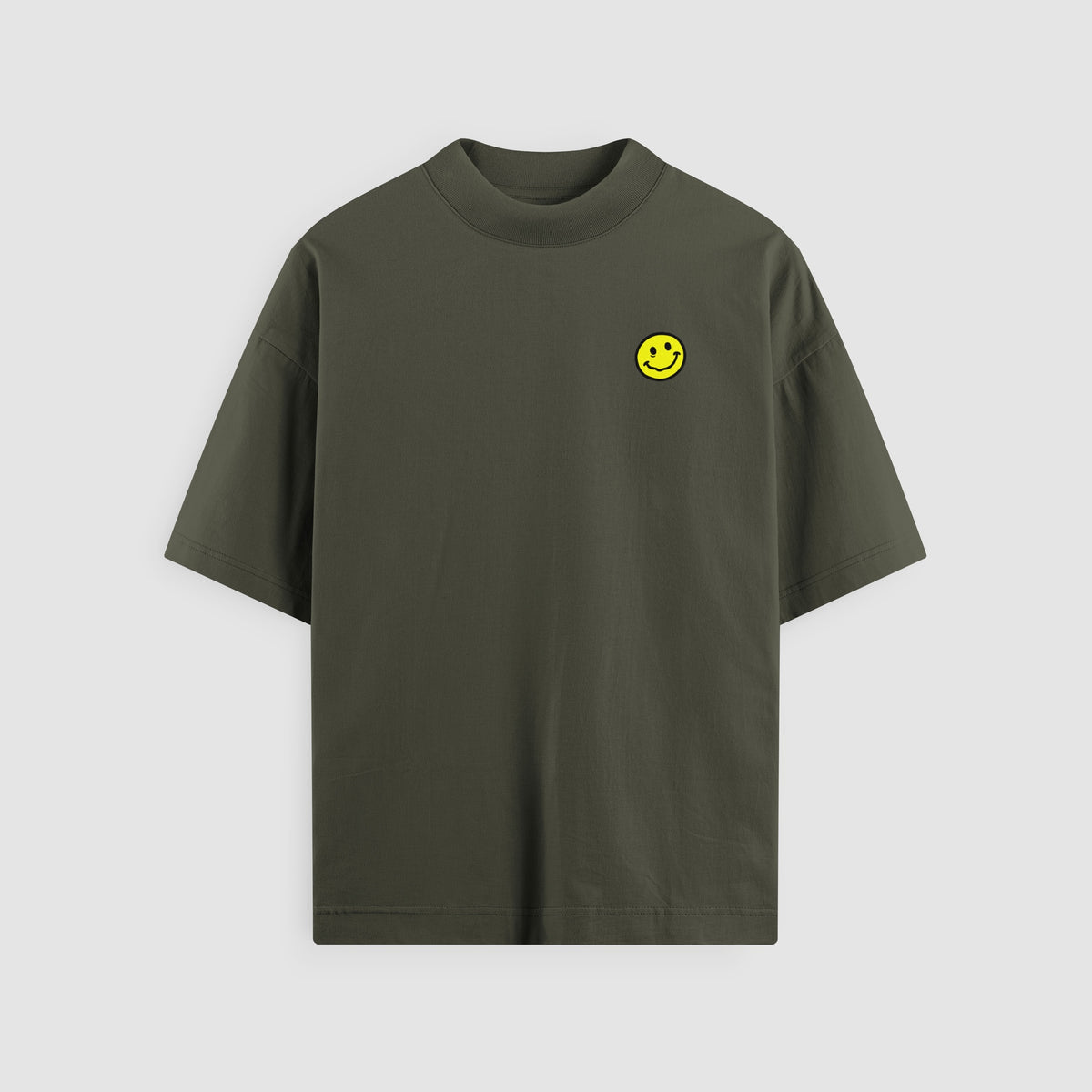 The Version of You Olive Oversized Tee front view