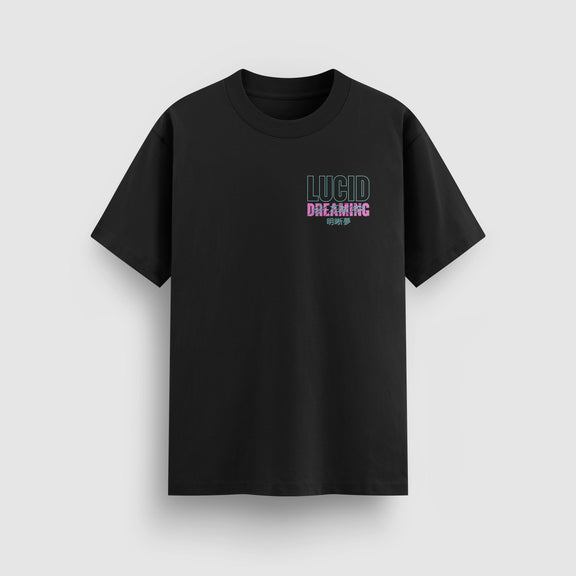 Lucid Dreaming Tee, front view - DREAM. mental health streetwear