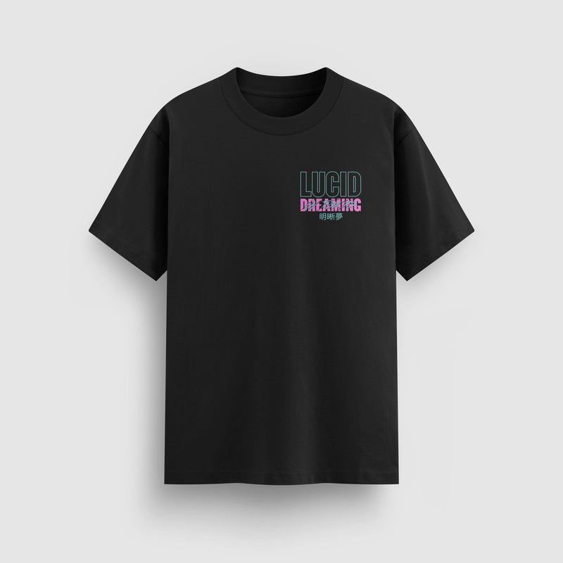 Lucid Dreaming Tee, front view - DREAM. mental health streetwear