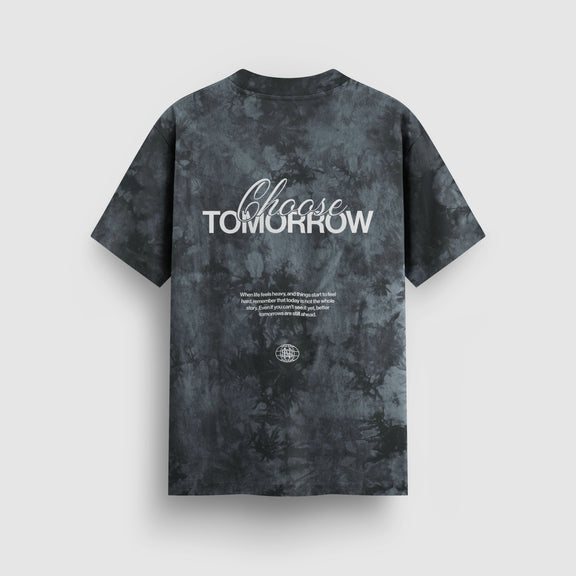 Choose Tomorrow Tie-Dye Tee Mental Health Clothing