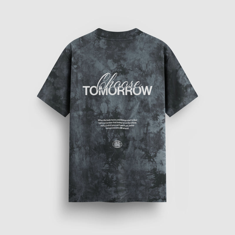 Choose Tomorrow Tie-Dye Tee Mental Health Clothing
