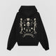 Memento Mori Oversized Hoodie — Black — Back