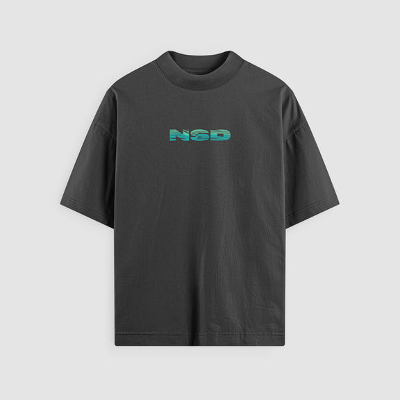 Spiraling Oversized Tee Mental Health Clothing