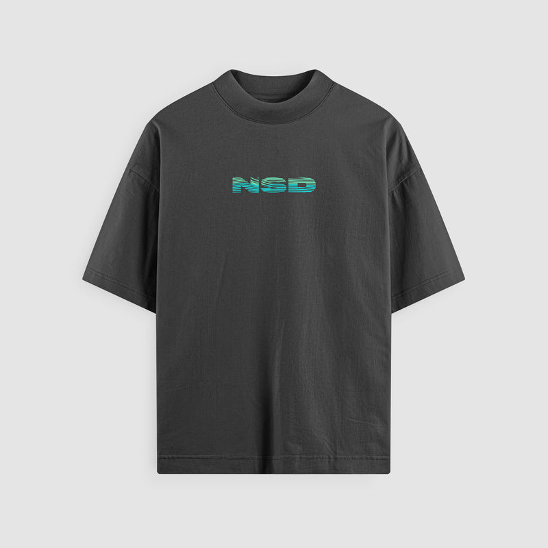 Spiraling Oversized Tee Mental Health Clothing