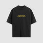 Bad For My Mental Health Oversized Tee (Yellow Print)