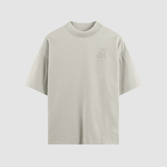 Better Tomorrows Tonal Oversized Tee by No Sad Days