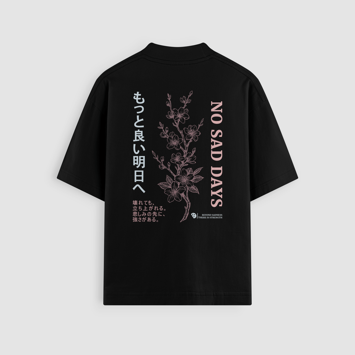 Beyond Sadness Oversized Tee by No Sad Days