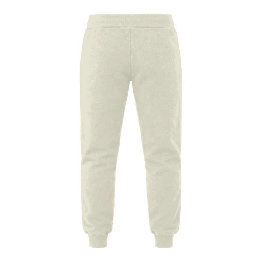Things Become cream joggers, back view