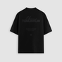 Choose Tomorrow Blackout Oversized Tee (Black Print)
