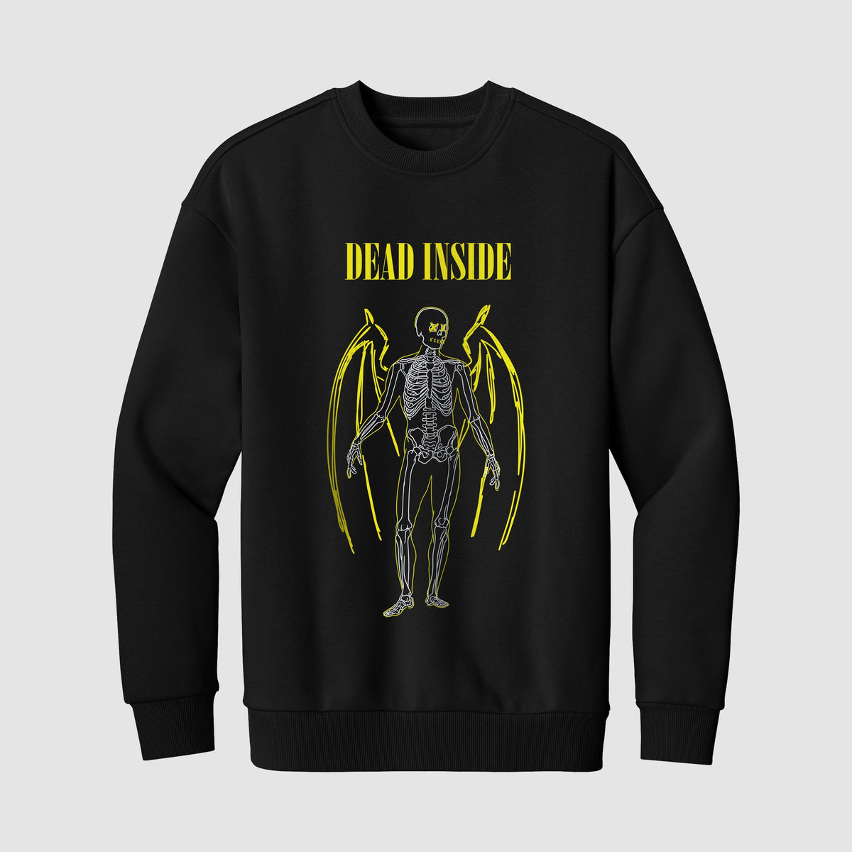 Dead Inside Crewneck (Black) front