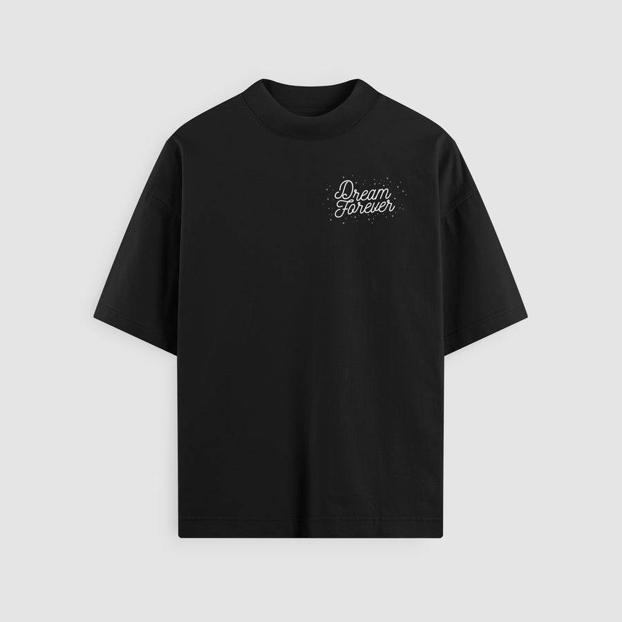 Dream Forever Oversized Tee (Black) front