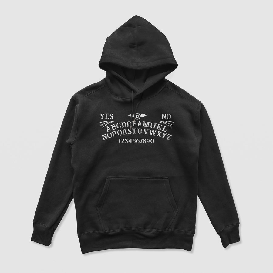 You Are Not Alone Ouija Standard Hoodie (Black) front