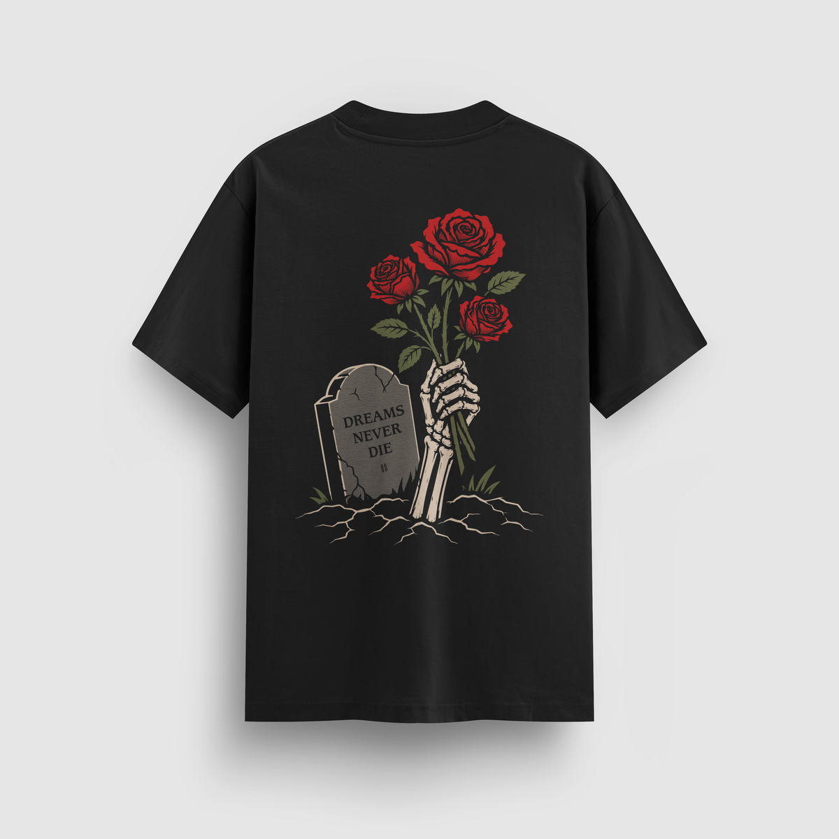 Dreams Never Die Standard Tee - Black