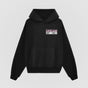 Heavy Rain Black Oversized Hoodie
