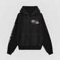 I Will Stay By Your Side Black Oversized Hoodie