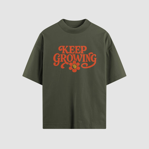 Keep Growing Oversized Tee by No Sad Days