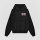 Mono No Aware black oversized hoodie front