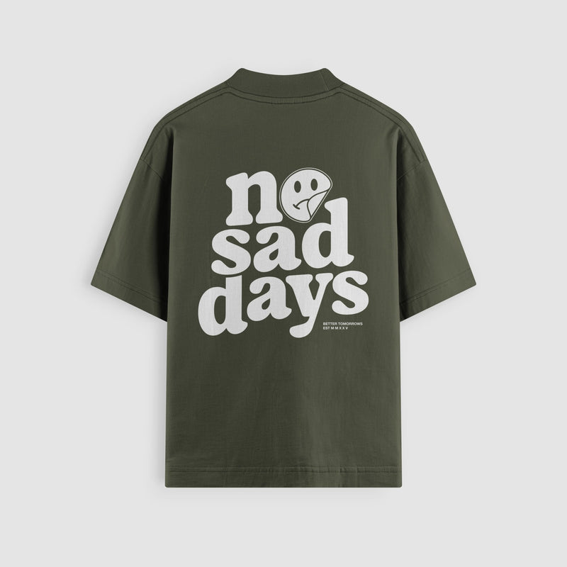 No Sad Days Retro Oversized Tee by No Sad Days