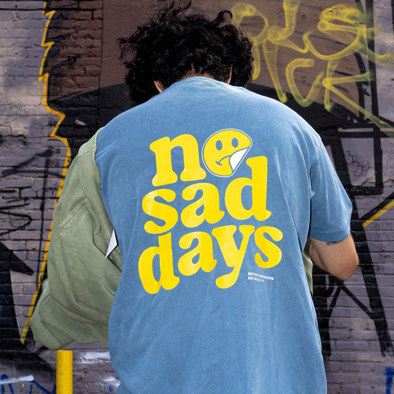 No Sad Days Retro Oversized Tee by No Sad Days