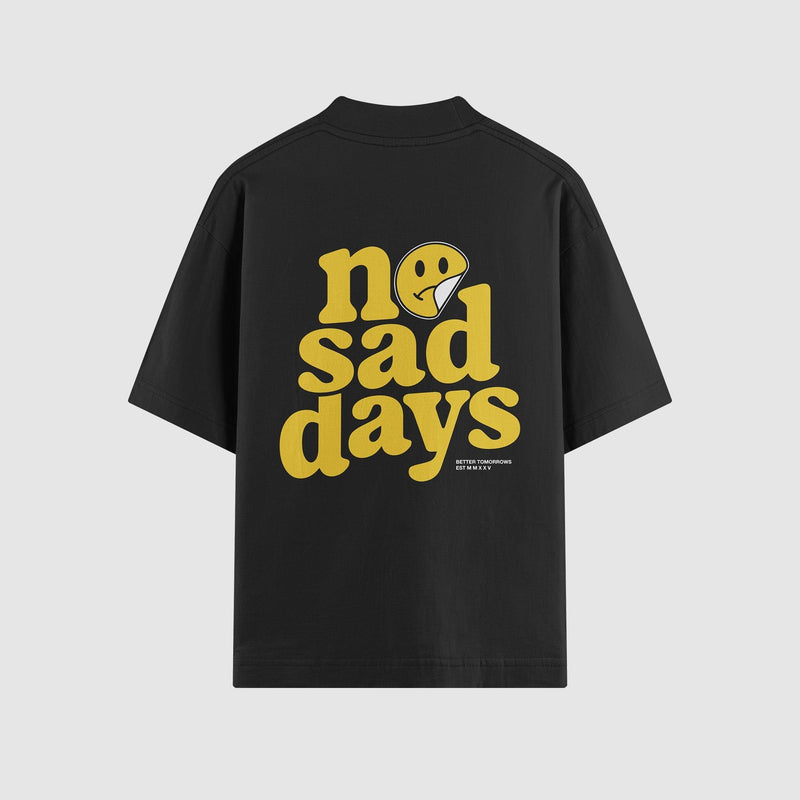 No Sad Days Retro Oversized Tee by No Sad Days