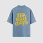 No Sad Days Retro Oversized Tee