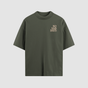 Protect Your Noodle Olive Oversized Tee