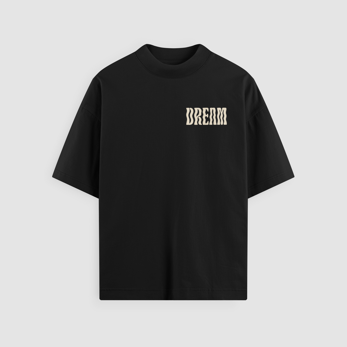 Runnin' Away Oversized Hoodie - Black