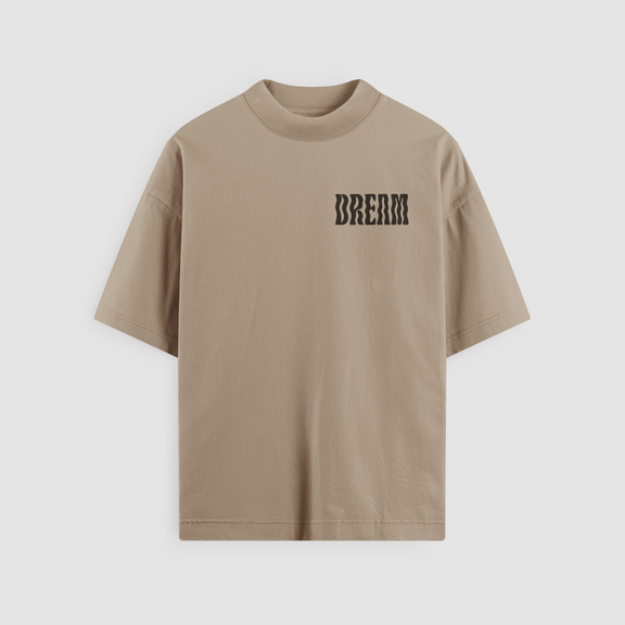 Runnin' Away Oversized Tee - Espresso