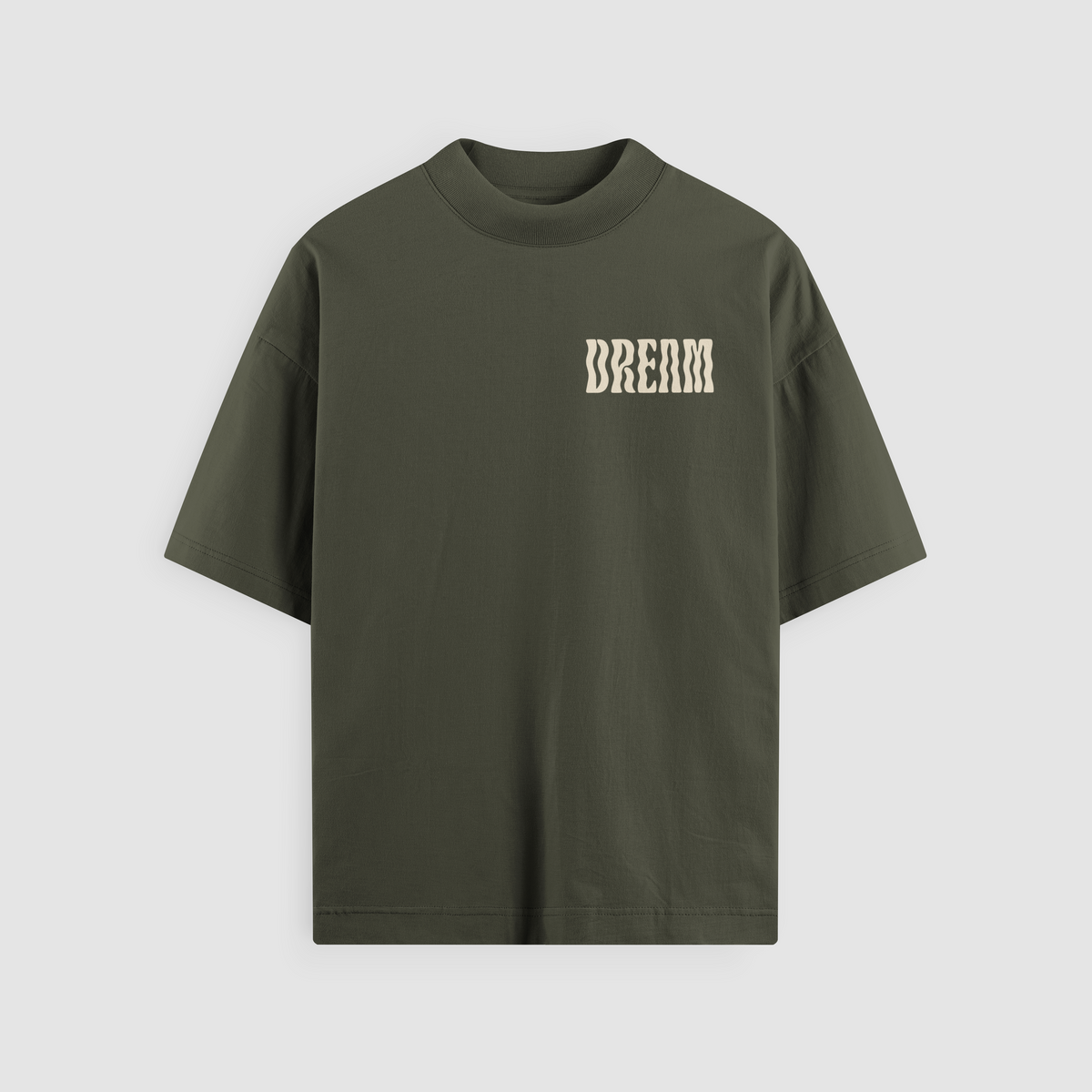 Runnin' Away Oversized Tee - Olive