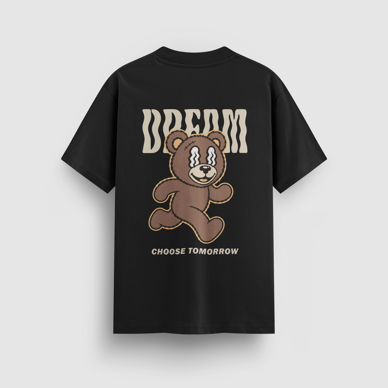 Runnin' Away Standard Tee - Black