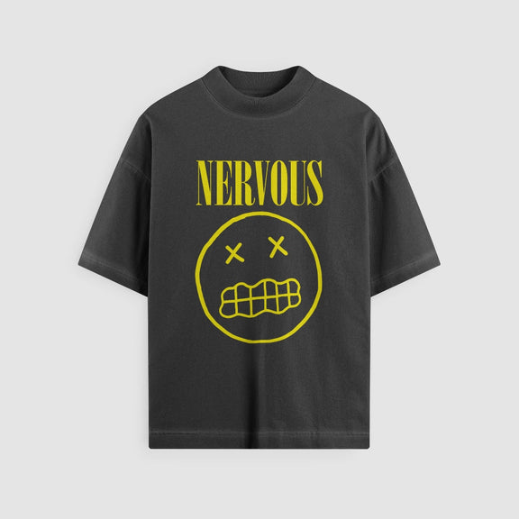 Nervous vintage washed tee