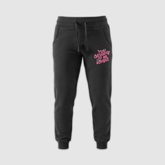You Deserve To Be Loved Jogger Sweatpants (Black)