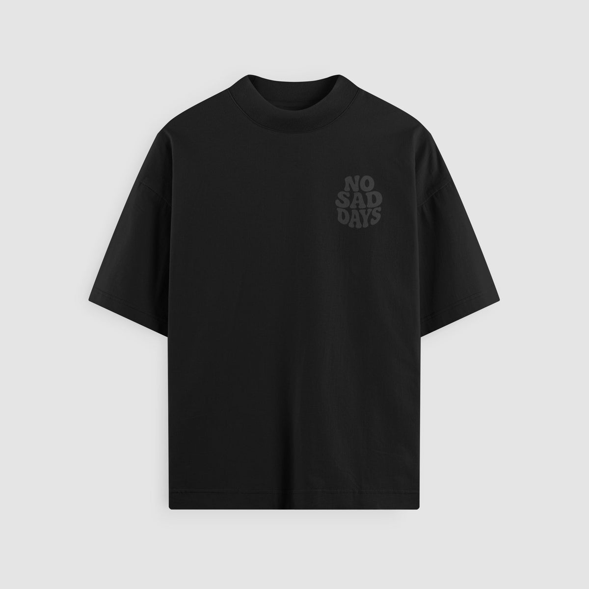 You Belong Here Blackout Oversized Tee by No Sad Days