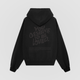 You Deserve To Be Loved Blackout Oversized Hoodie by No Sad Days